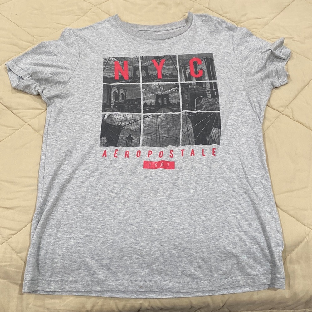 Grey T Shirt, Aēropostale, NYC